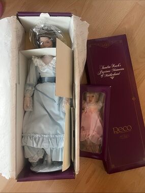 Sandra Kuck 1989 Limited Edition “Memories of Motherhood” porcelain dolls